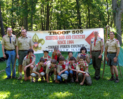 Webelos Overnighter June 14, 2008